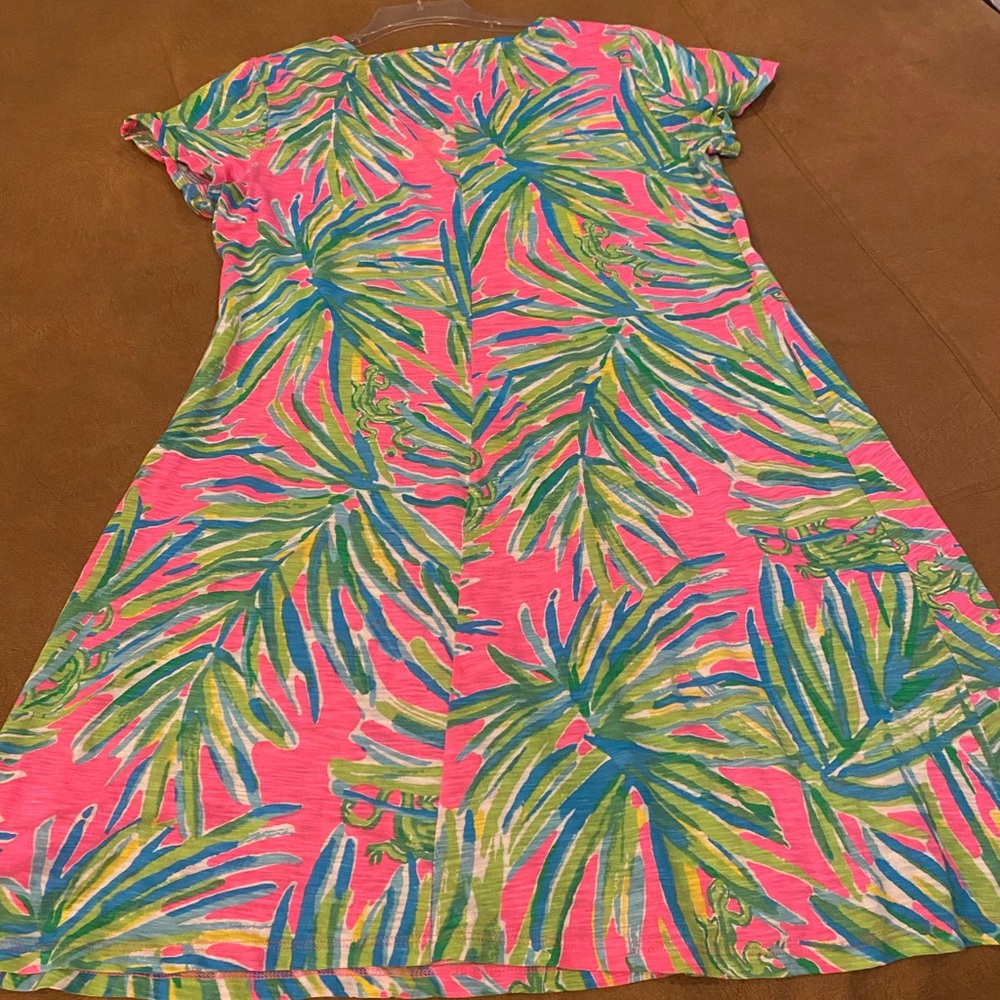 Lily Pulitzer Shirt dress! Practically brand new. Great for the spring.